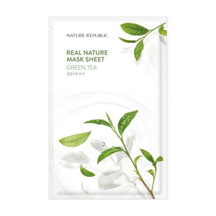 Real Nature Face Sheet Green Tea