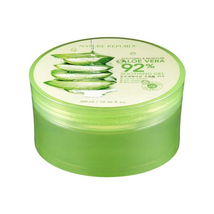 Soothing & Moisture Aloe Vera 92 % Soothing Gel Tub - Image 2