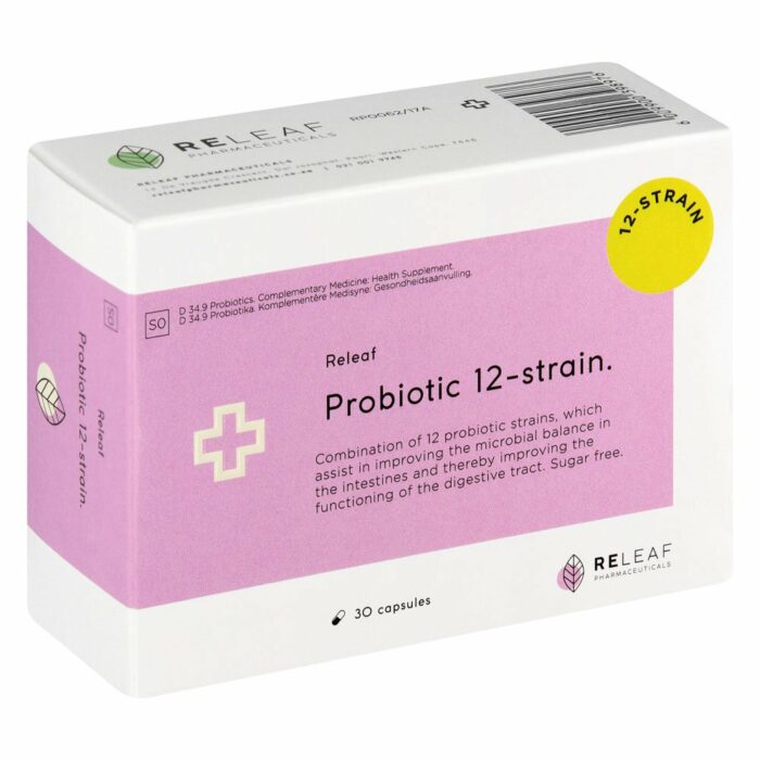 Releaf Probiotic 12-strain 30 Caps
