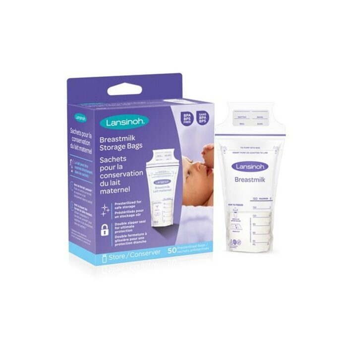 Lansinoh Breast Milk Storage Bags 50