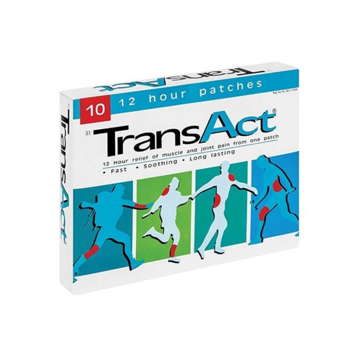 Transact Muscle and Joints Pain 12 Hour - 10 Patches