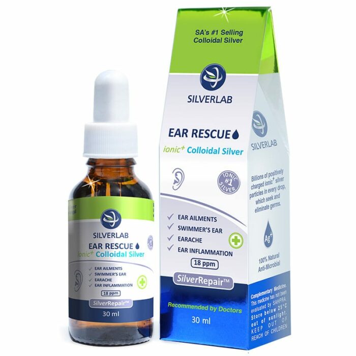 Silverlab Colloidal Silver Ear Rescue Drops 30ml