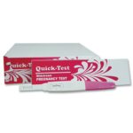 W40912 Quick Mini Midstream Pregnancy Test x 10