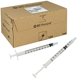 Plastipak 1ml Syringe With Needle 26g (brown) 10mm 1x120