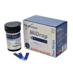W97507 Healthease Midrop Blood Glucose Test strips 50