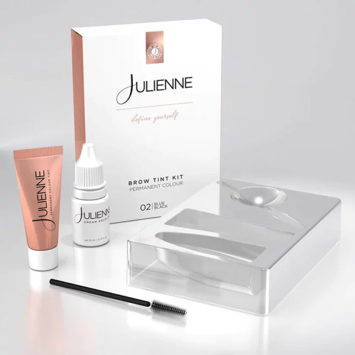 Julienne Brow Tint Kit Dark Brown 5ml