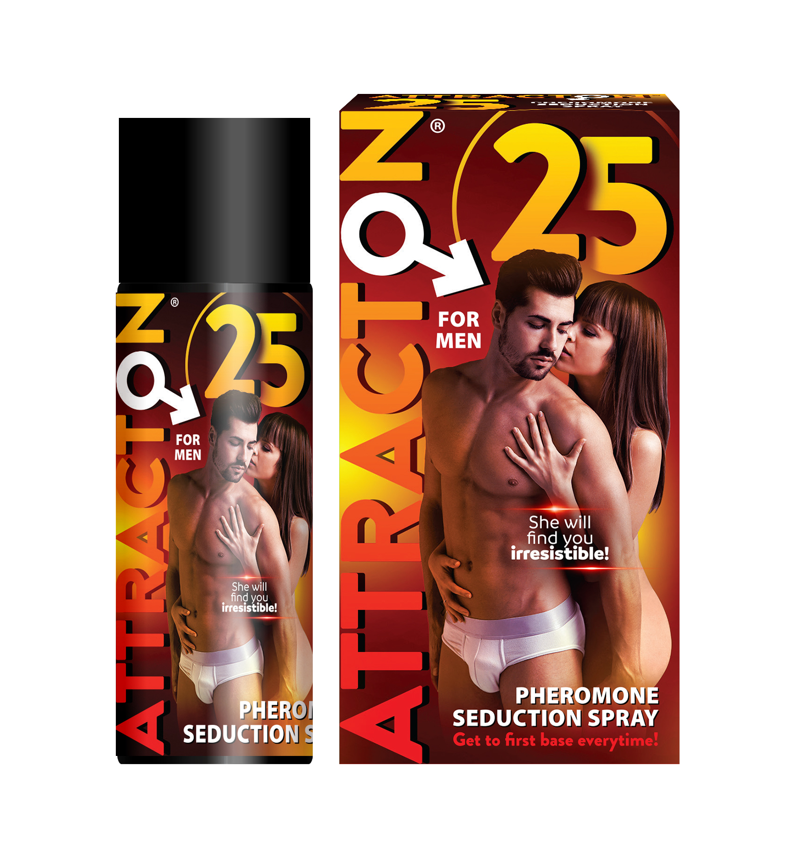 Attraction 25 - Pheromone Seduction Spray 50g - Image 2